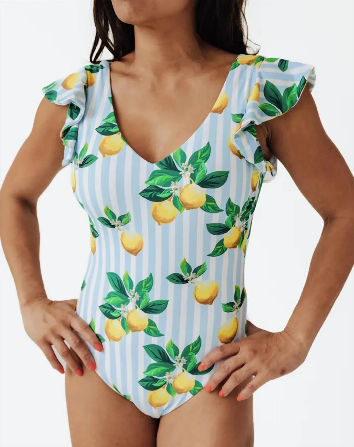 Amalfi Coast One Piece Swimwear