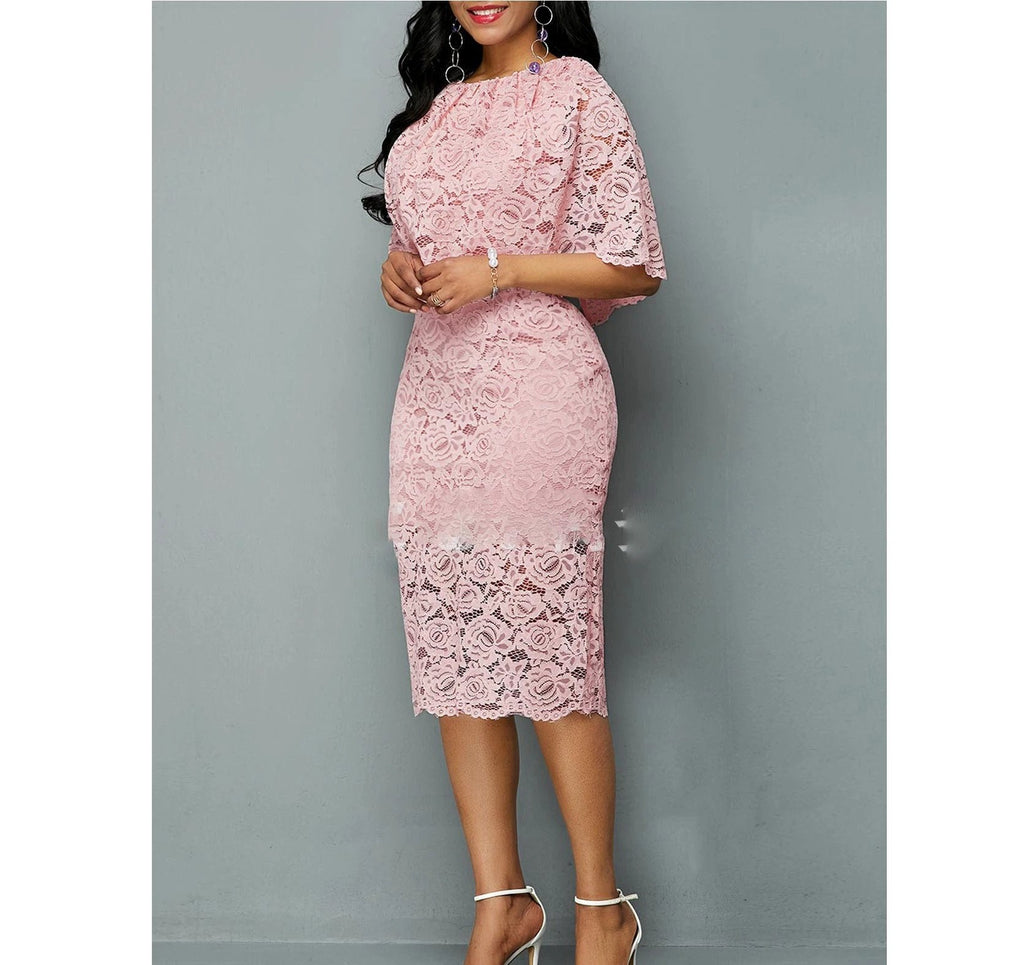 African Lace Dresses For Women Fashion New Africa Sexy Wedding Outfit 4XL 5XL Plus Size Maxi Dress Dashiki Ankara Robe