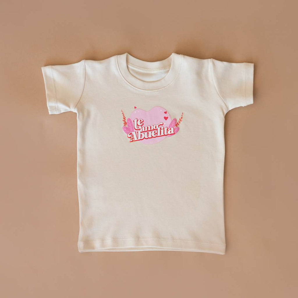 "Te Amo Abuelita" Organic Cotton Graphic Tee