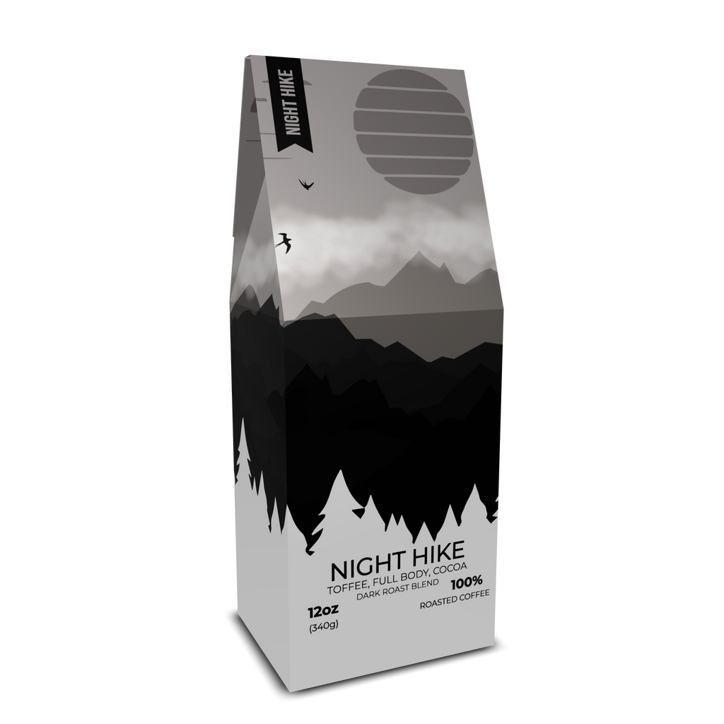Night Hike - Dark Roast Blend - Toffee, Full Body, Cocoa