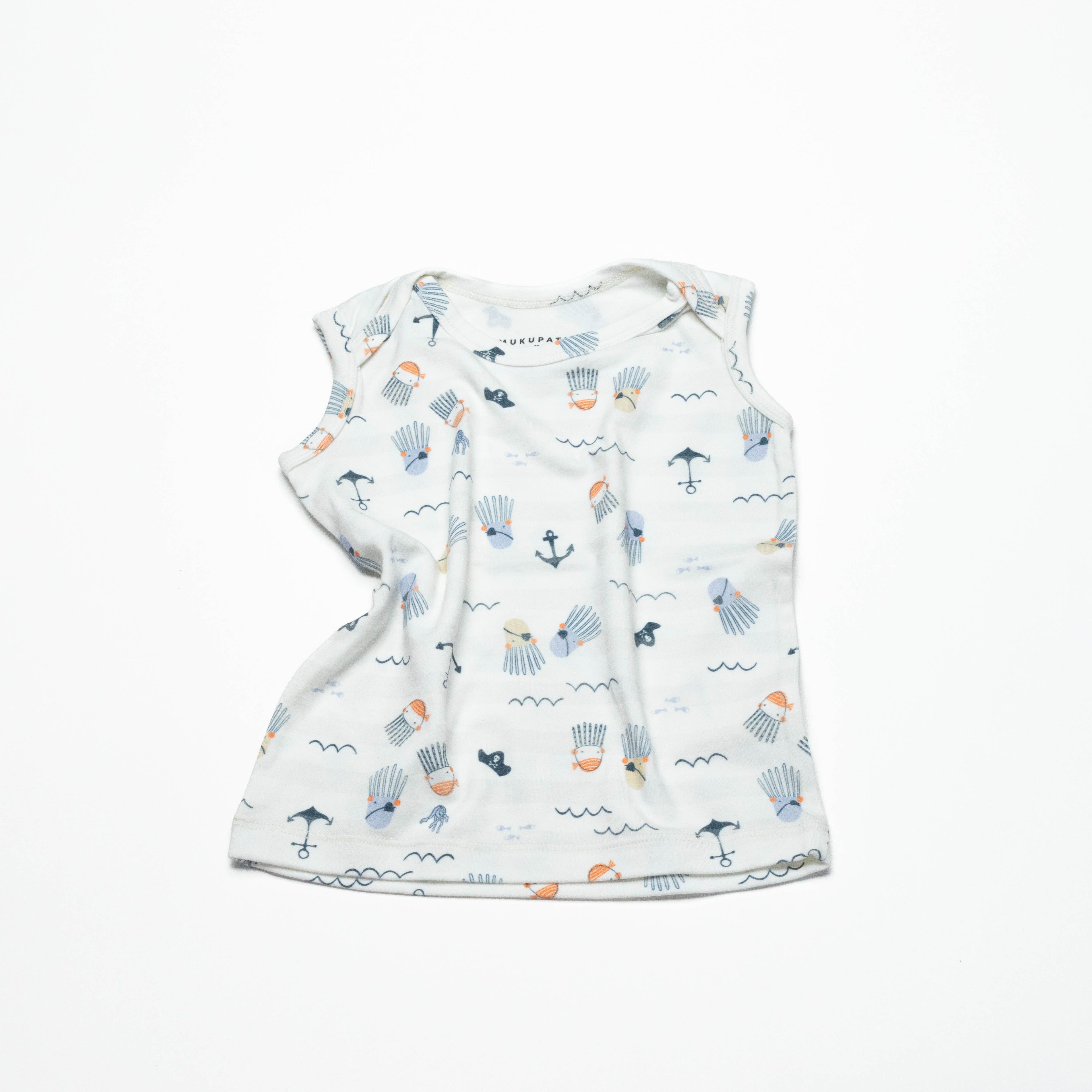 Non-Toxic Organic Toddler Undershirts Top– Soft & Sustainable (Size 2)