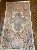 1’6”x3’1” Vintage Oushak Mat
