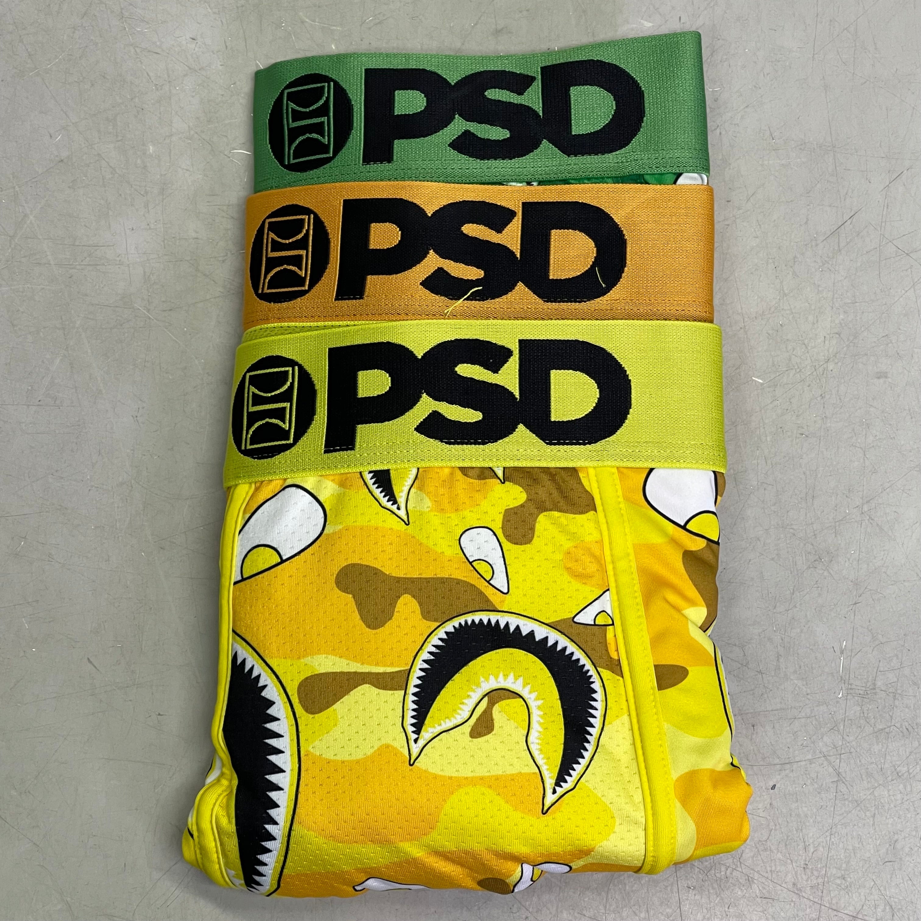 PSD (3 PACK) Warface Men's Boxer Briefs XL WF FACES