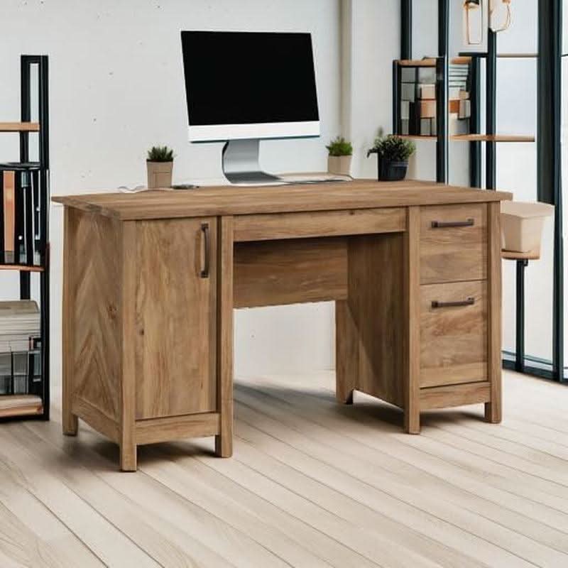 Sindoori Mango Computer Desk With Integrated Drawers