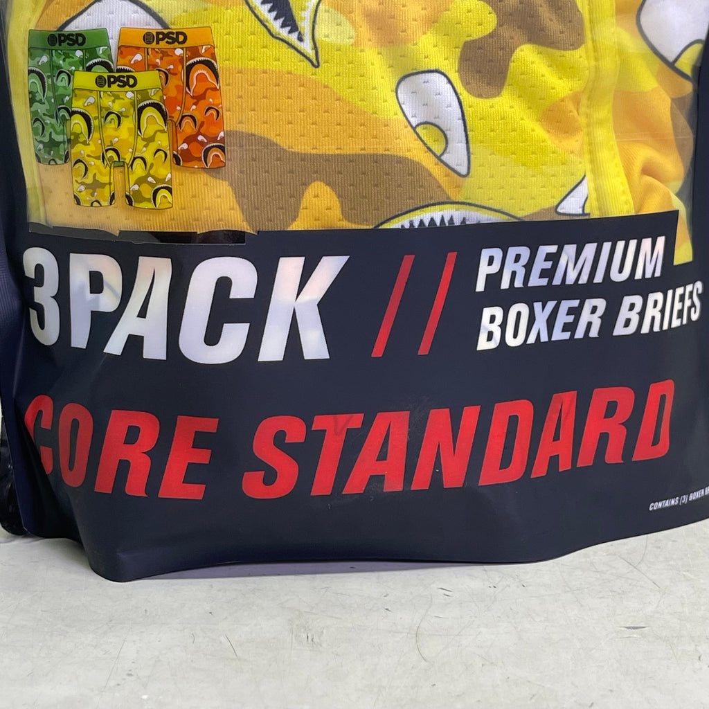 PSD (3 PACK) Warface Men's Boxer Briefs XL WF FACES