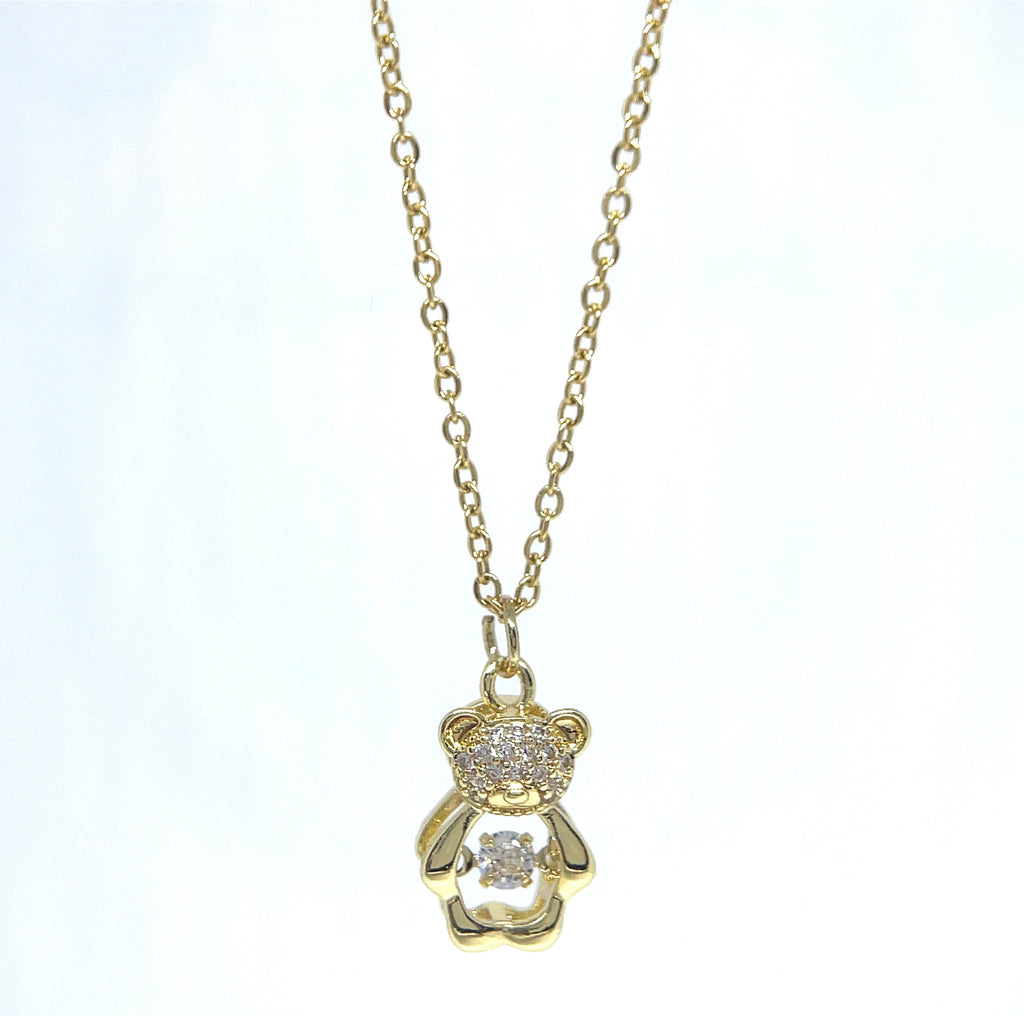 *Throbbing* Bear Necklace