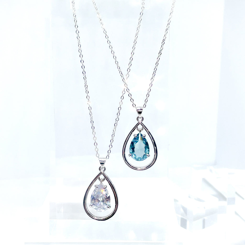 Princess Aqua Necklace