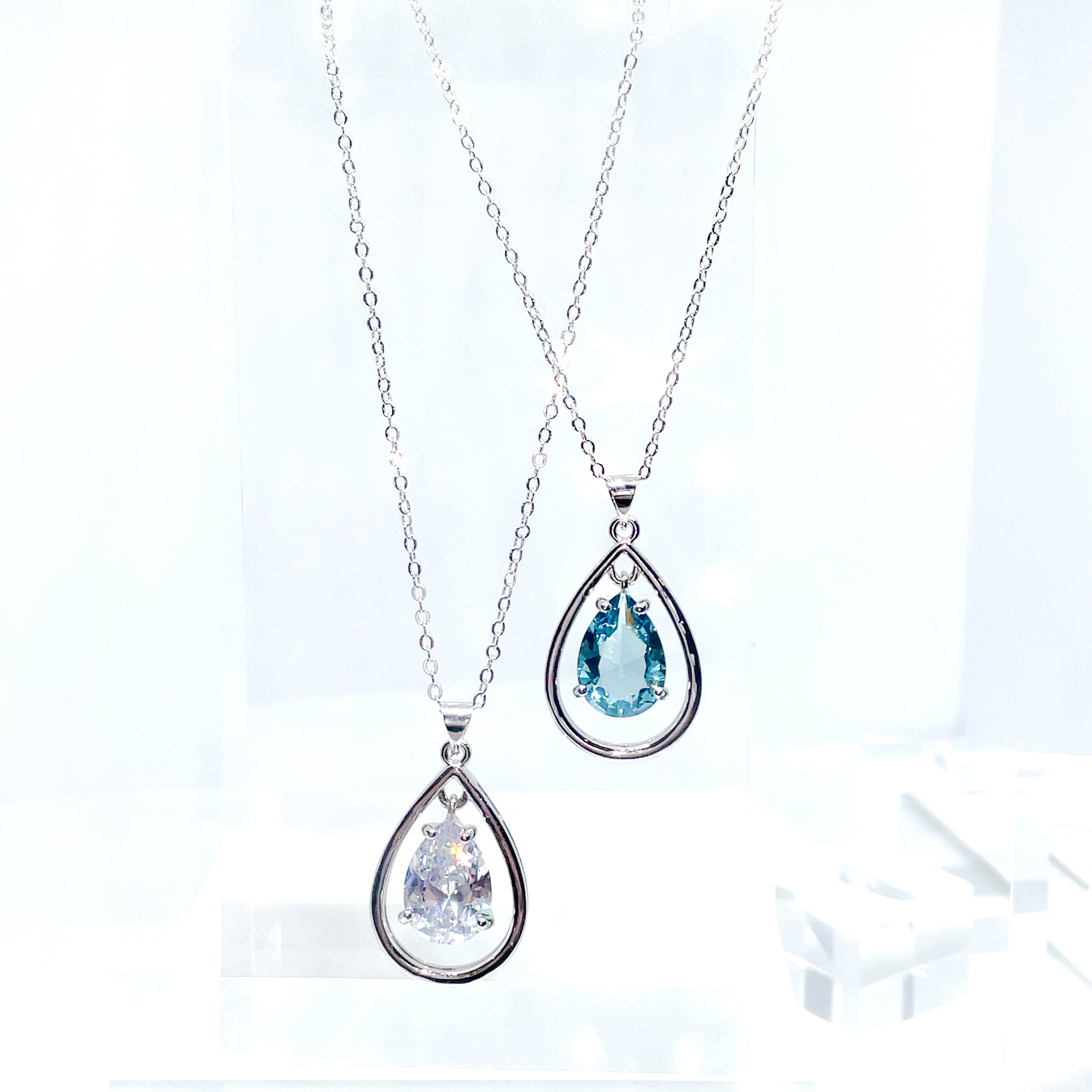 Princess Aqua Necklace