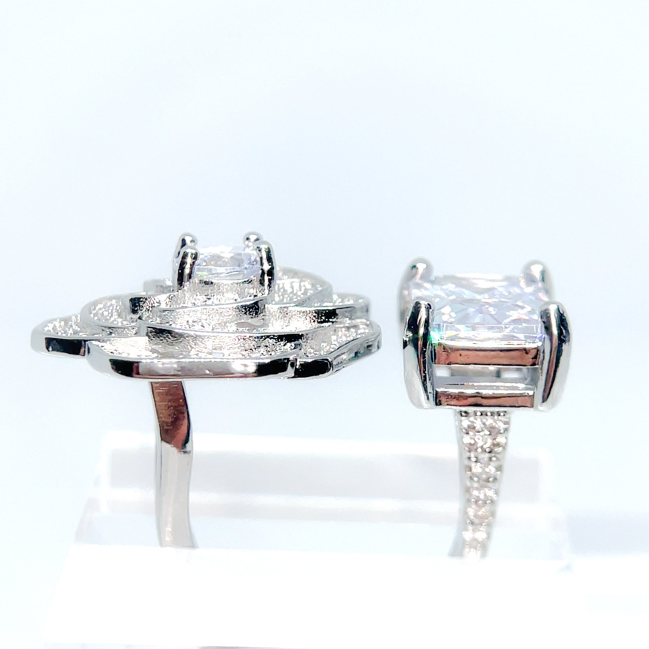 Icy Rose Ring