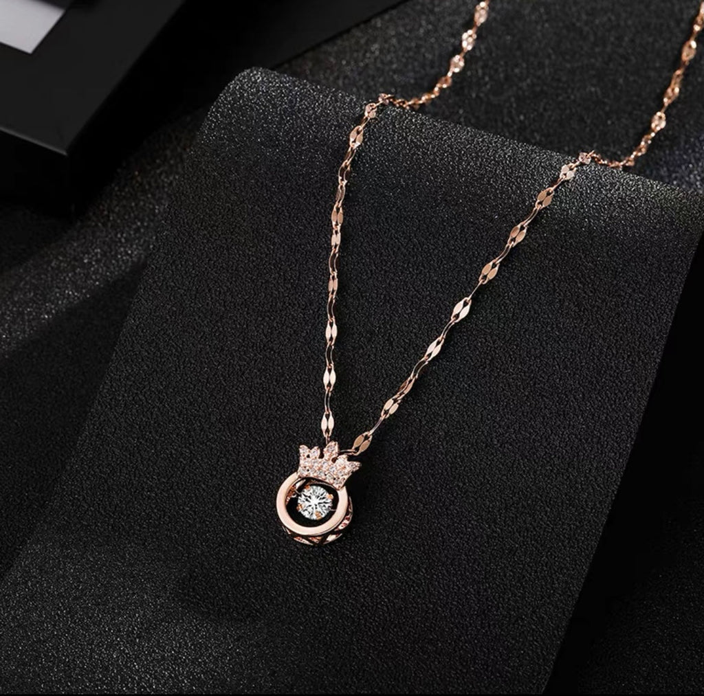 *Throbbing* Prince Crown Necklace