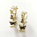 Butterfly Dream Hoops Earrings