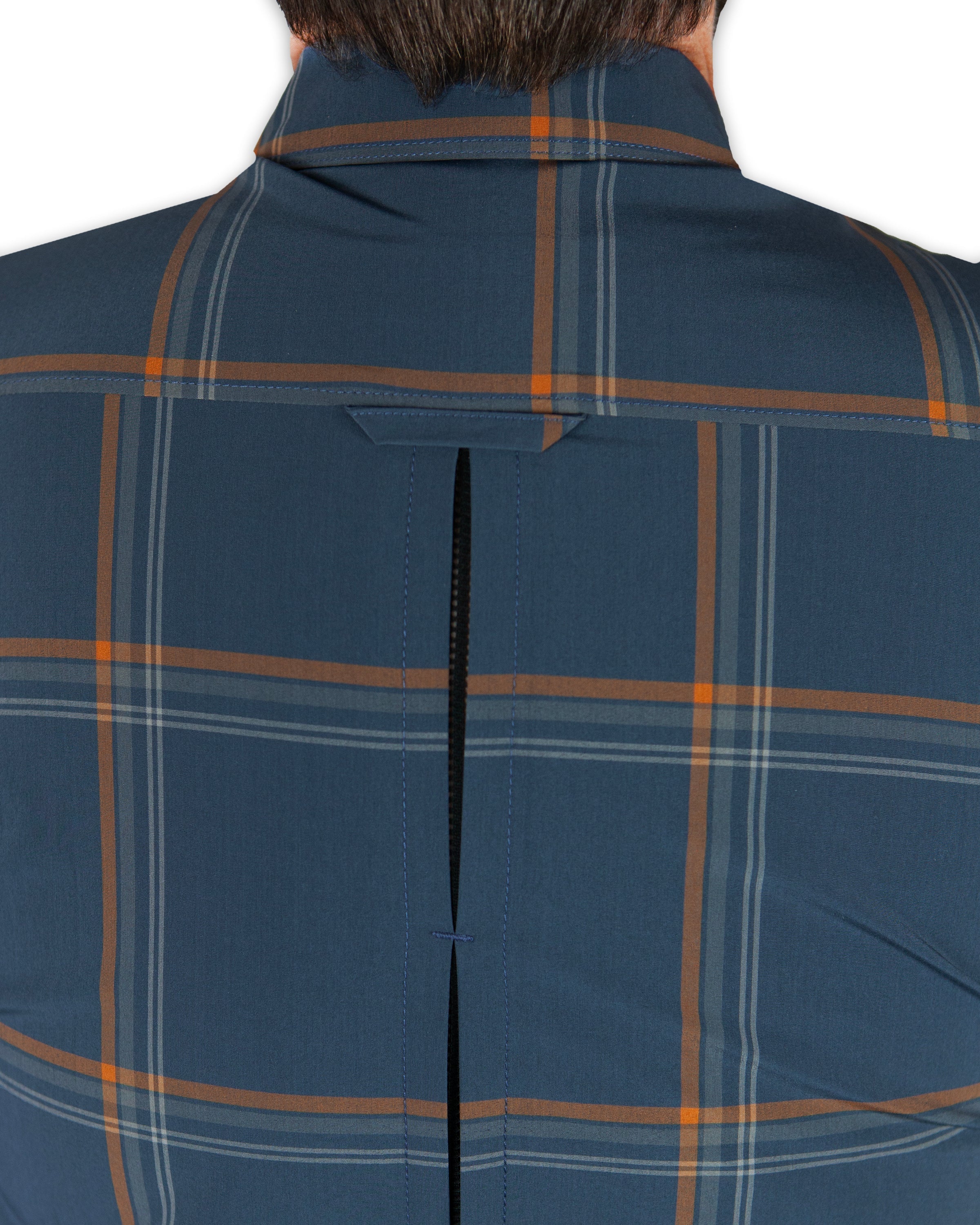Jack Knife SS Shirt - Dk Gray Blue