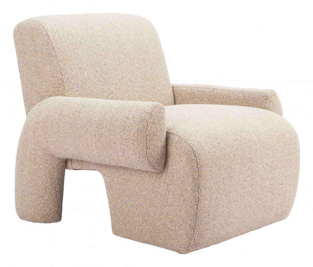 Rura Textured Fabric Club Chair