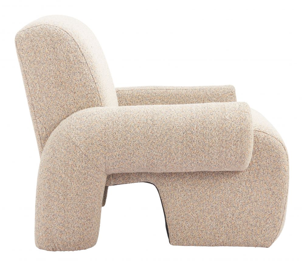 Rura Textured Fabric Club Chair