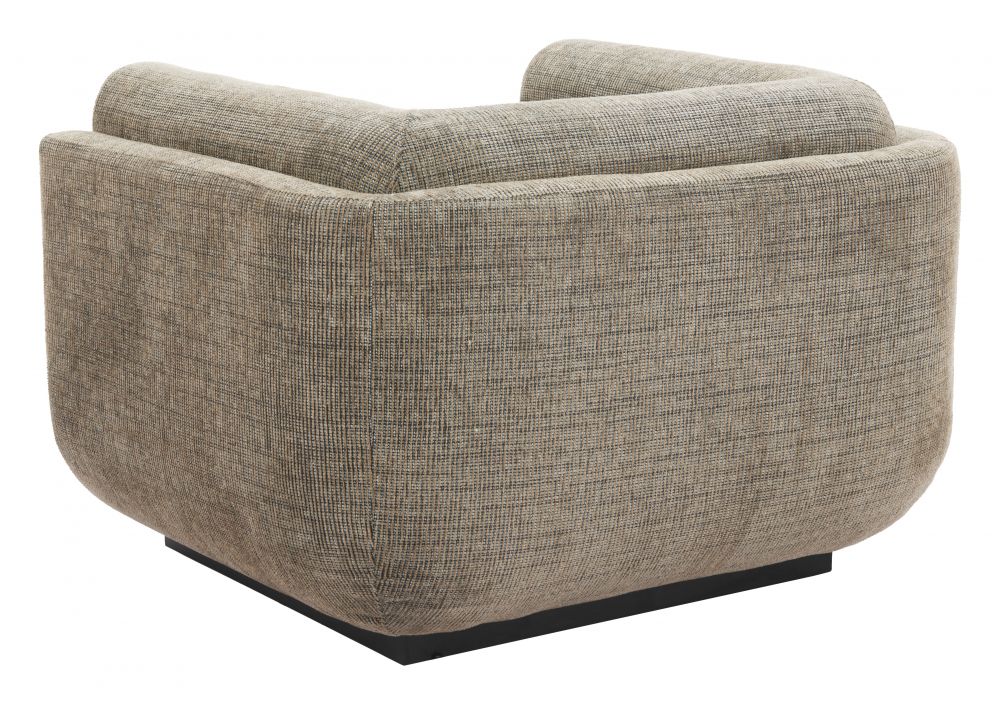 Sereneu Chenille Fabric Club Chair