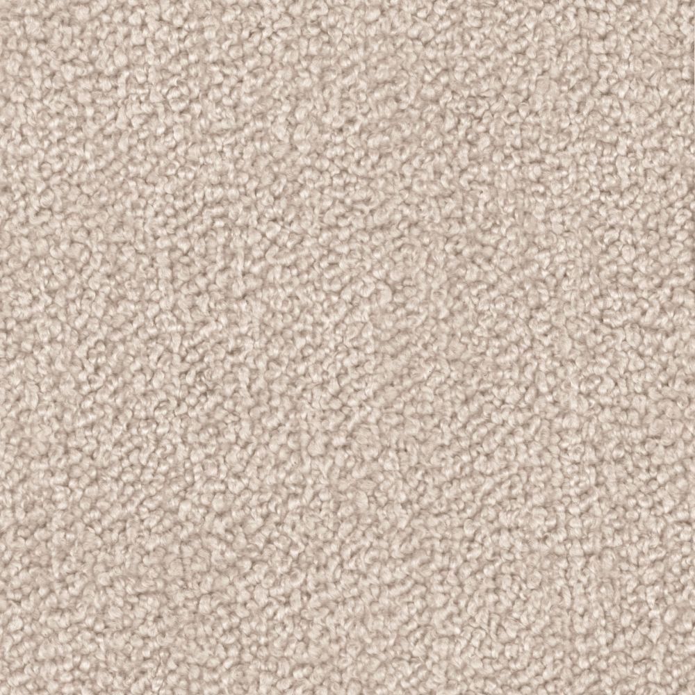 Soffice Two Drawers Shearling Fabric Nightstand
