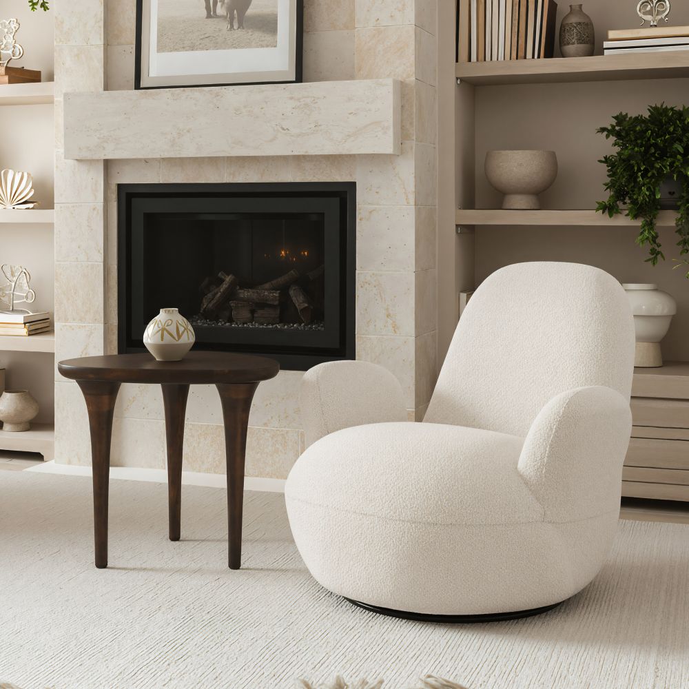 Spiker Solid Wooden Side Table