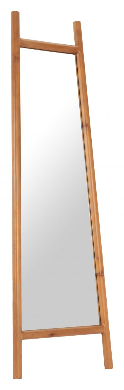 Stiga Natural Wooden Frame Floor Mirror