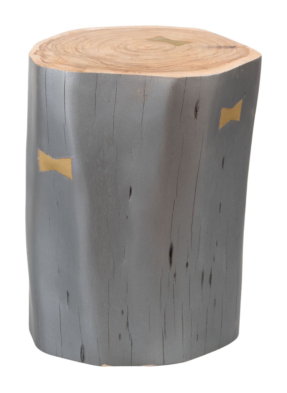 Sugra Wooden Grey End Table