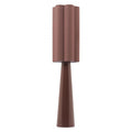 Violet Steel Brown Floor Lamp
