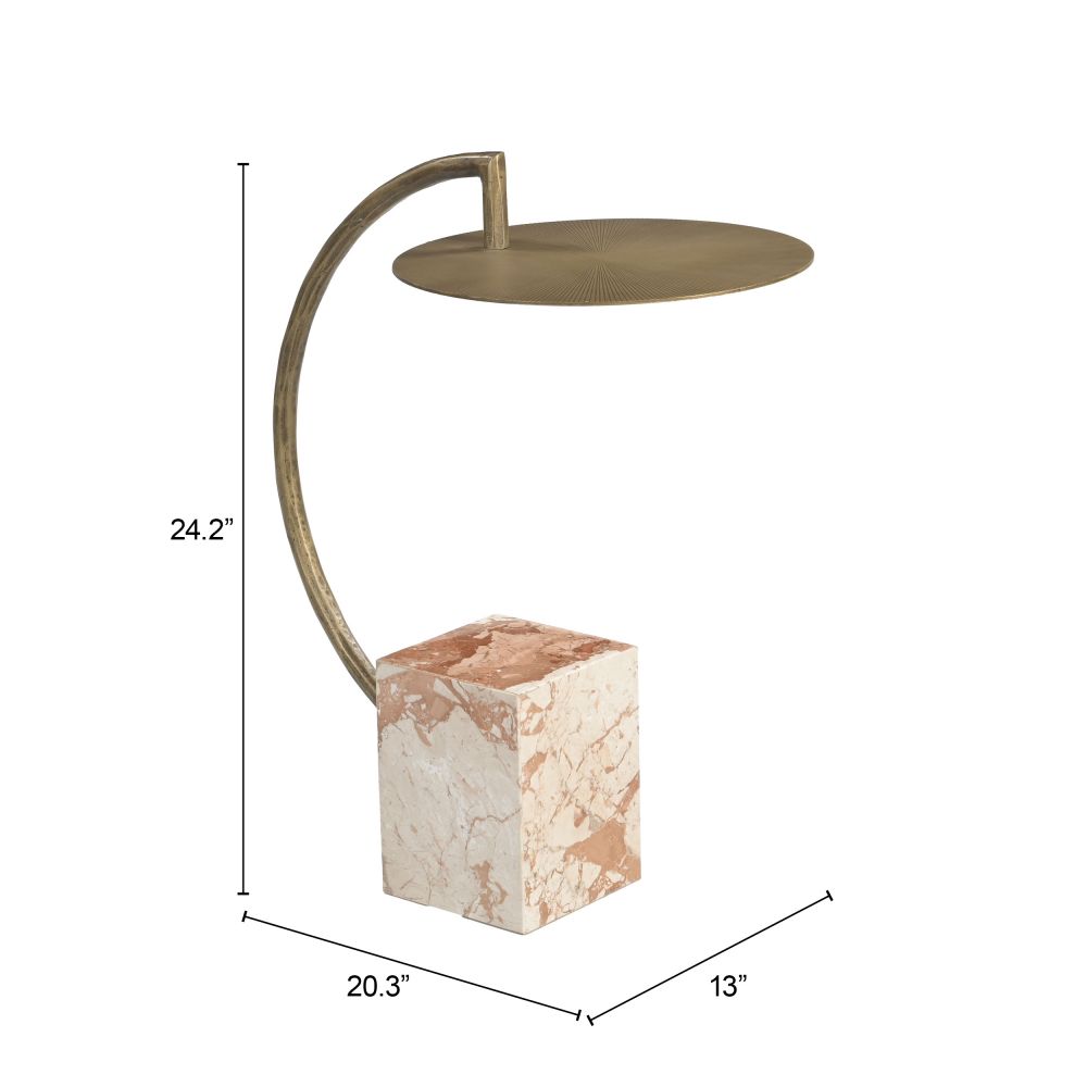Voler Iron Golden Side Table