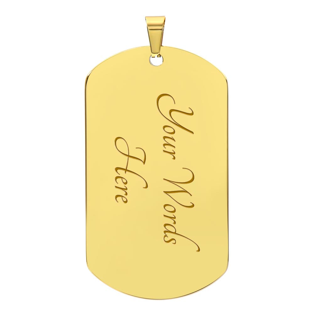 Life is an ADVENTURE! Dog tag