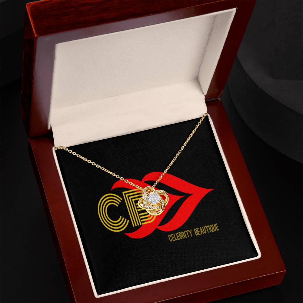 Celebrity's Love Knot Necklace