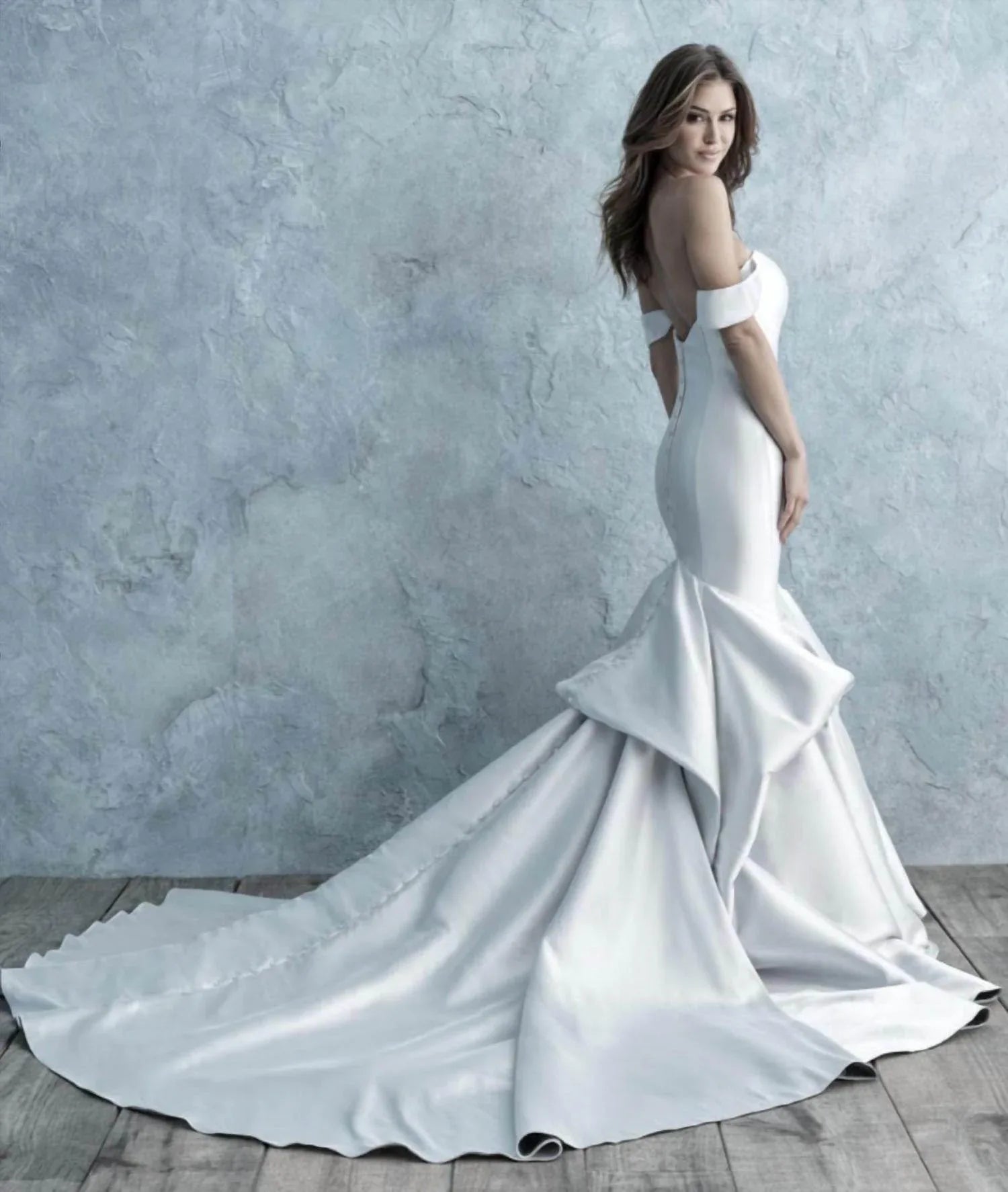 Off The Shoulder Wedding Dress