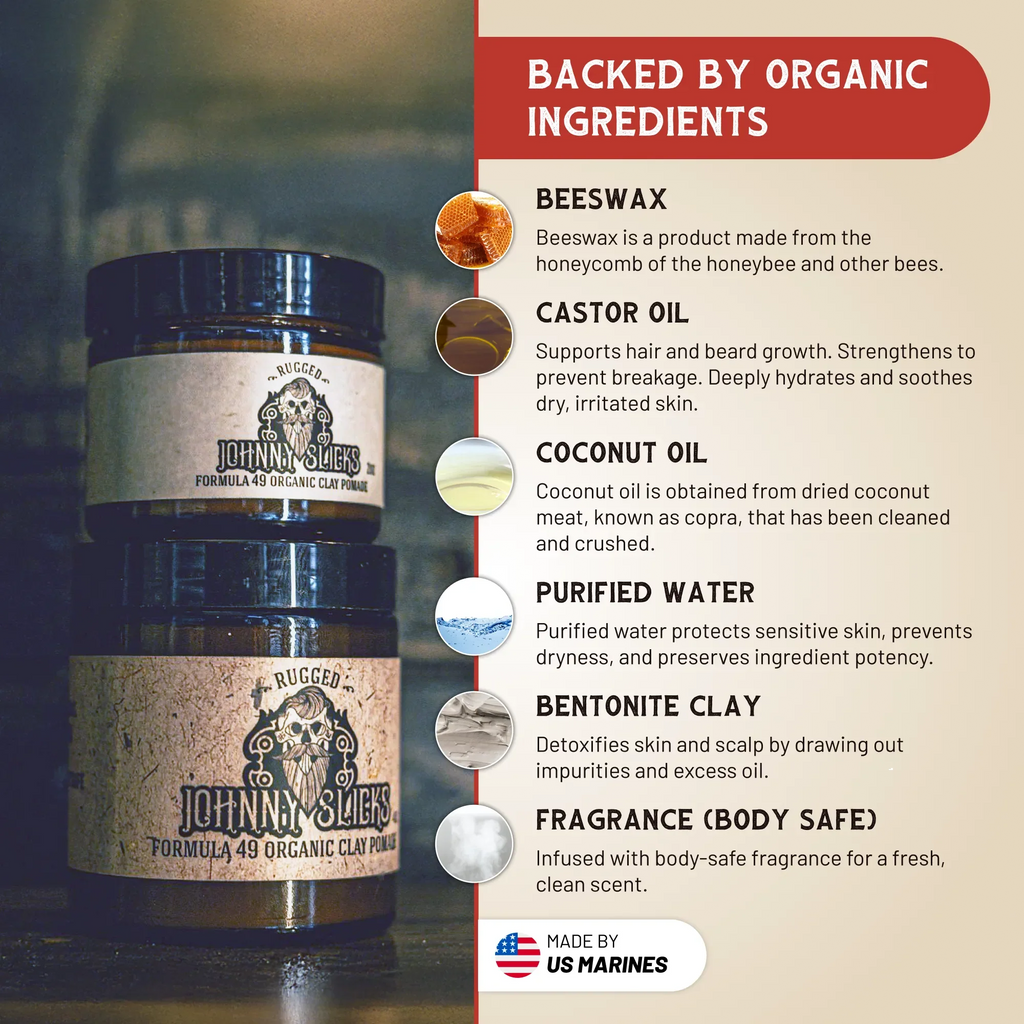 Formula 49 -organic clay pomade