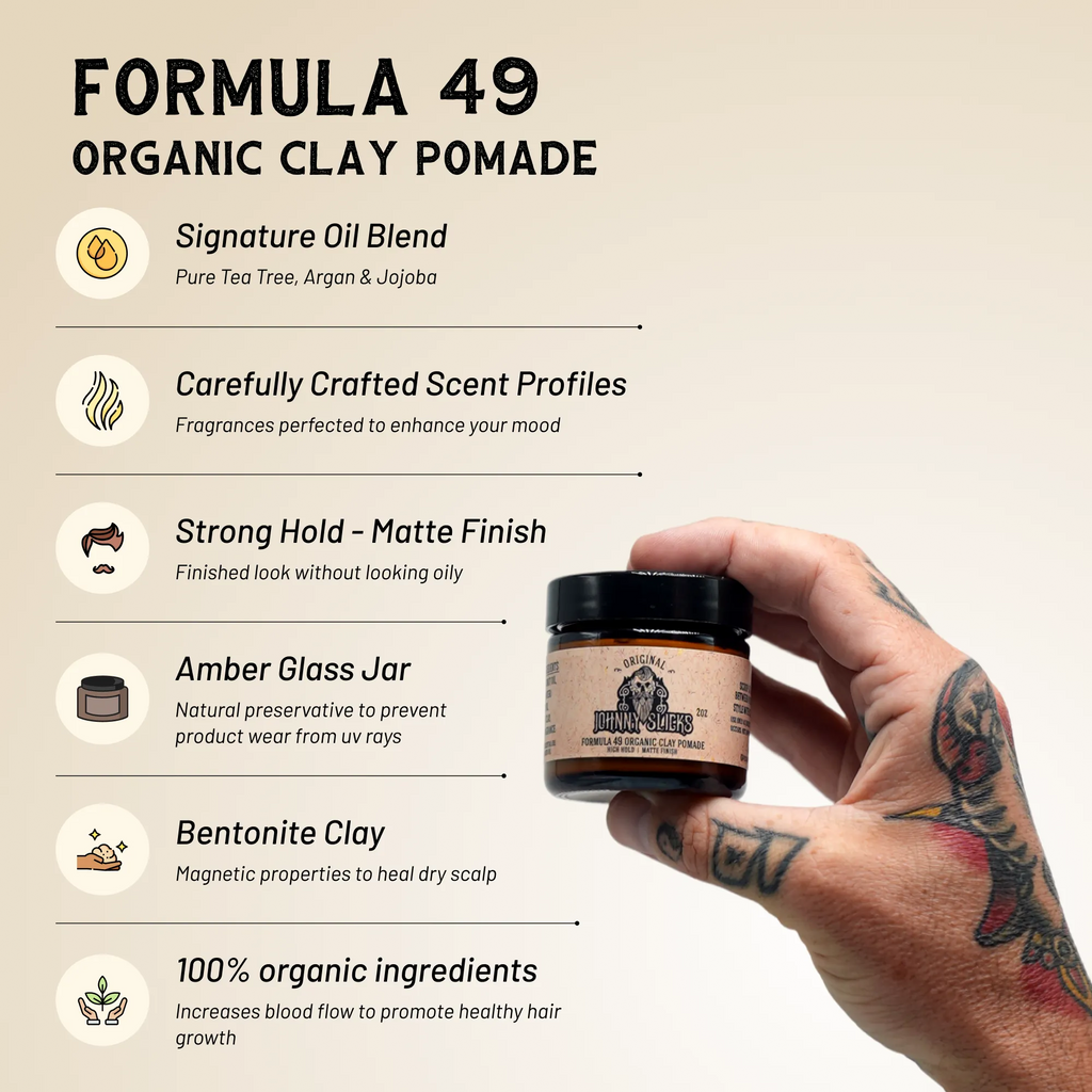 Formula 49 -organic clay pomade
