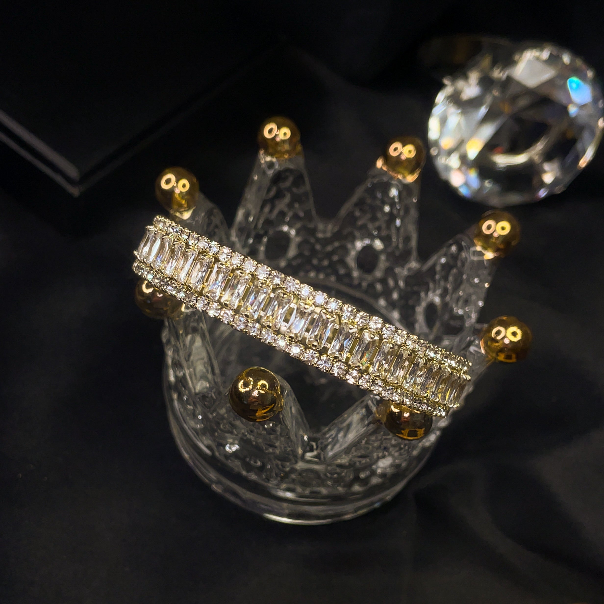 Classic Crystal Bangle