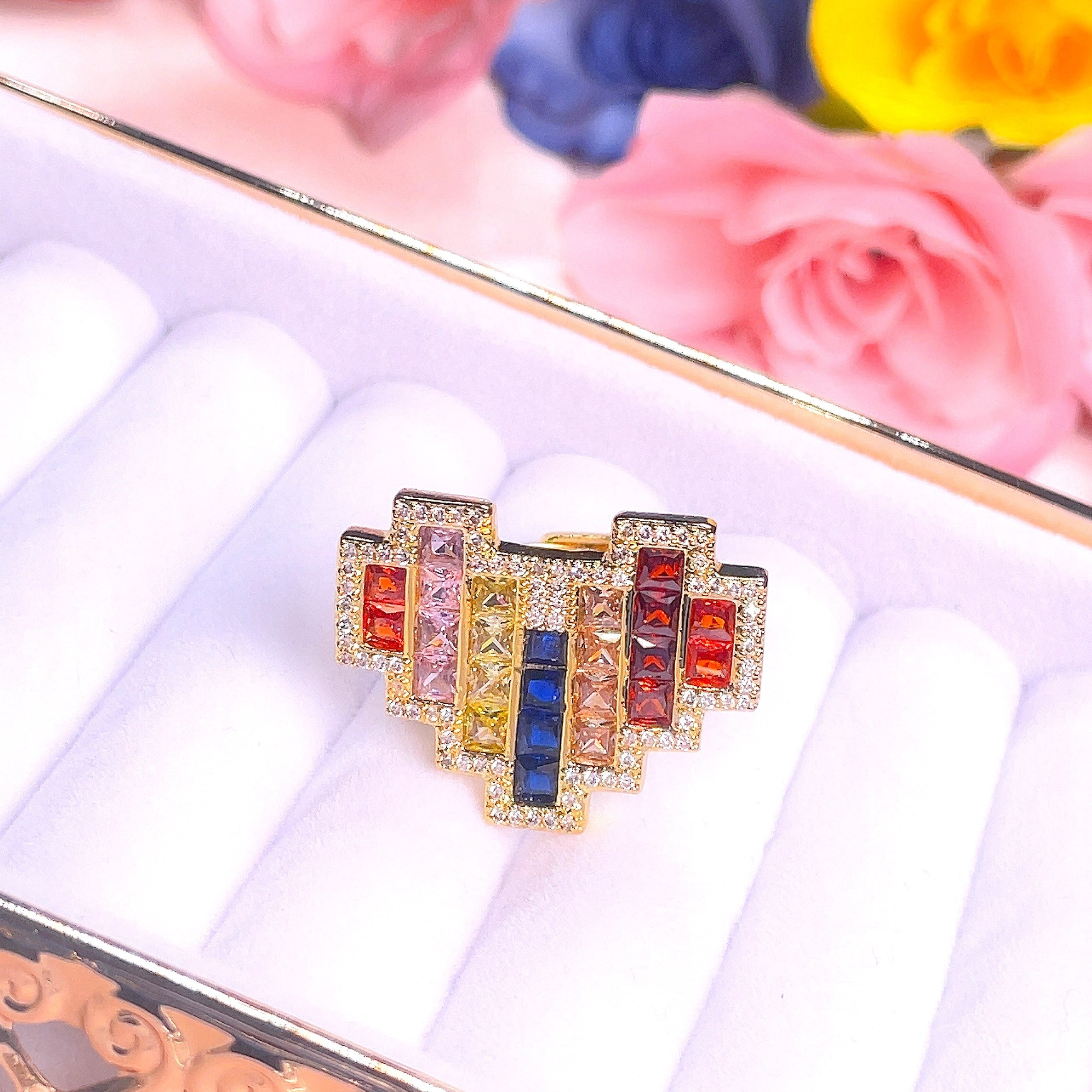 Playful Heart Ring