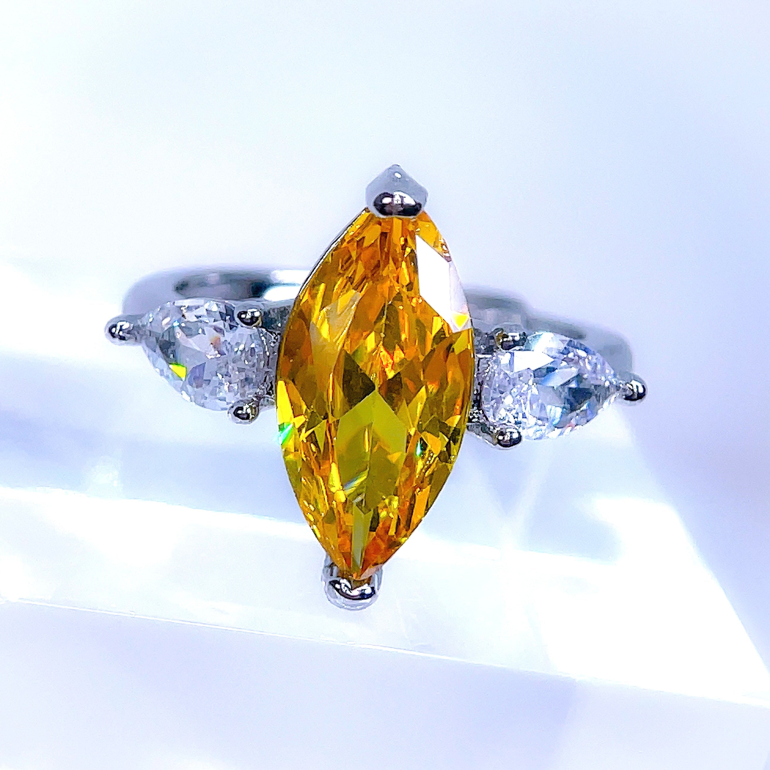 Allure Marquise Birthstone Ring