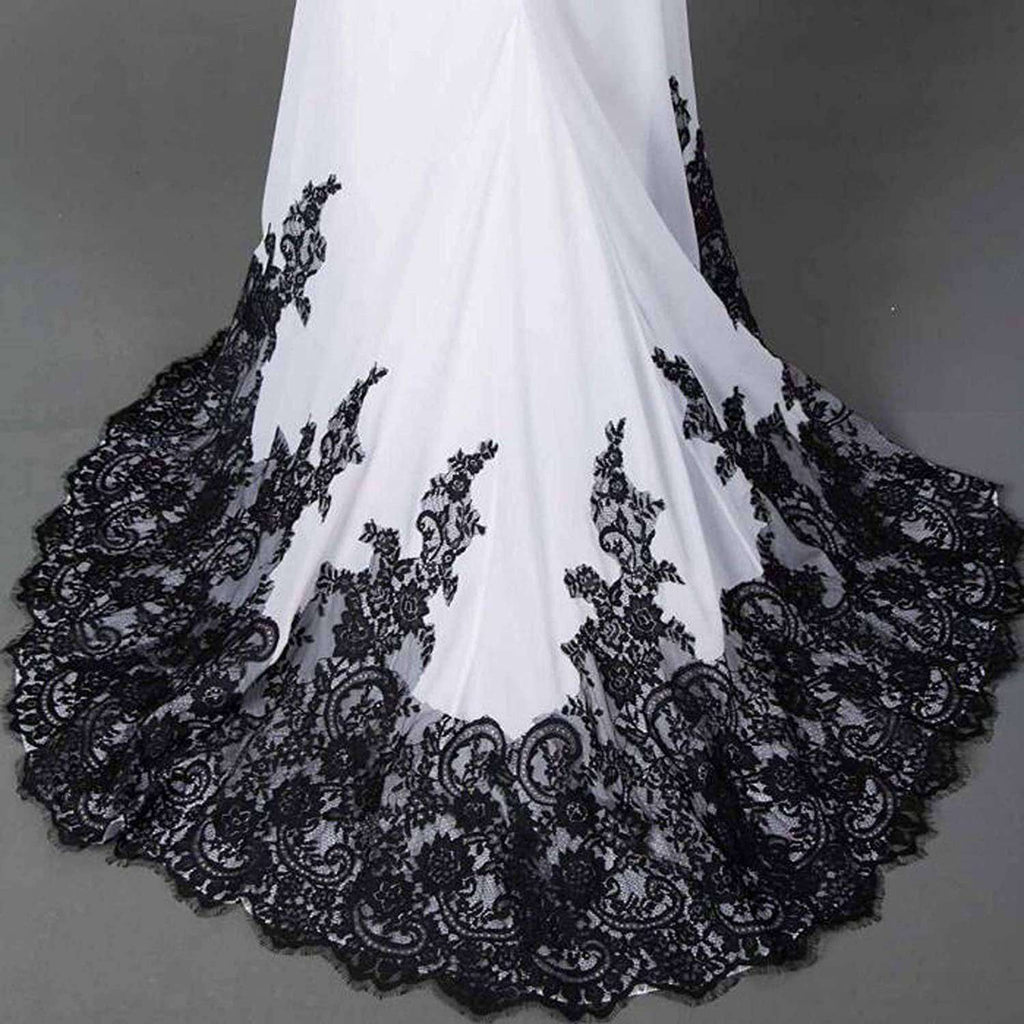 New Slim Mermaid Tail Wedding Dress