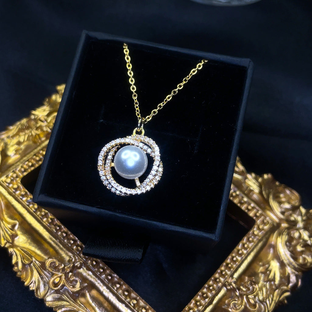 Treasure Planet Pearl Necklace