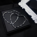 Twisted Heart Hoops Earrings