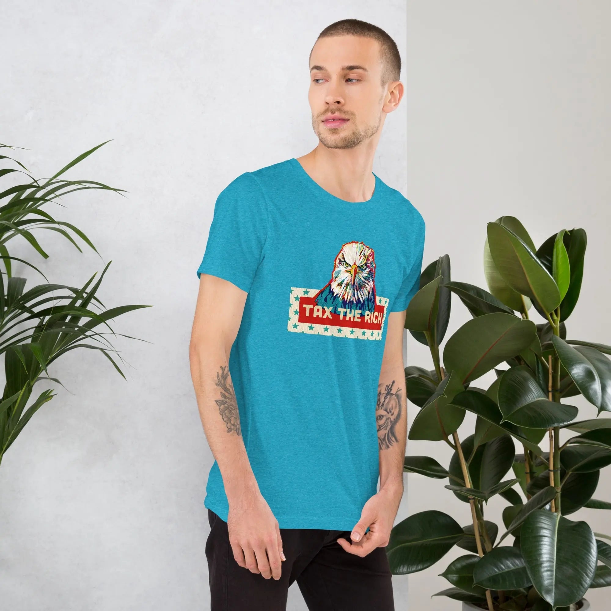 Men's Tax the Rich Tee Shirt