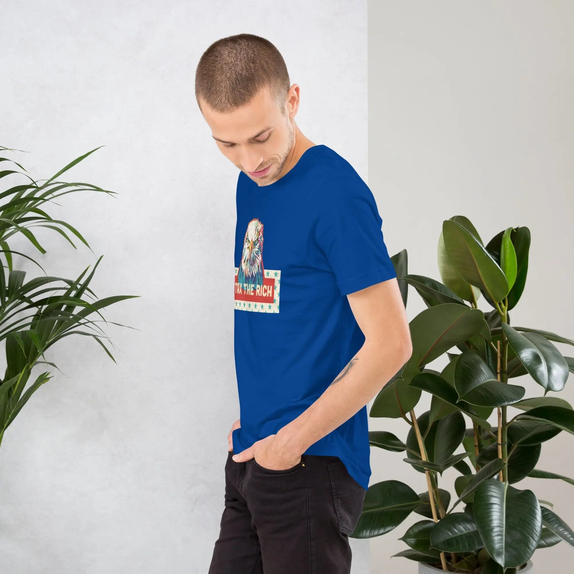 Men's Tax the Rich Tee Shirt