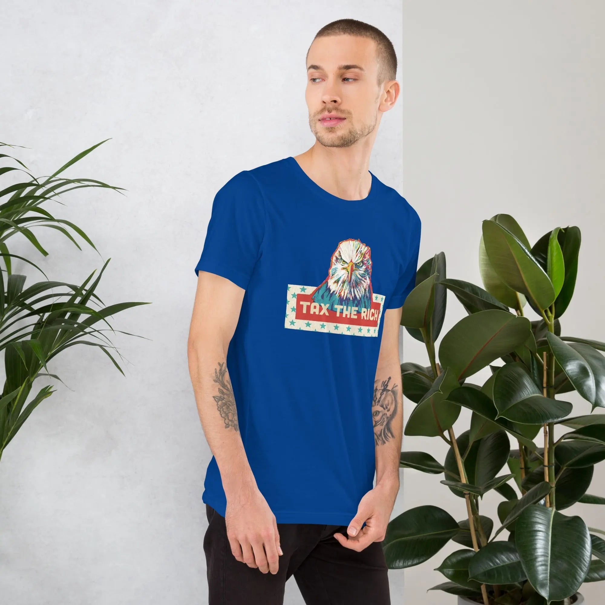 Men's Tax the Rich Tee Shirt