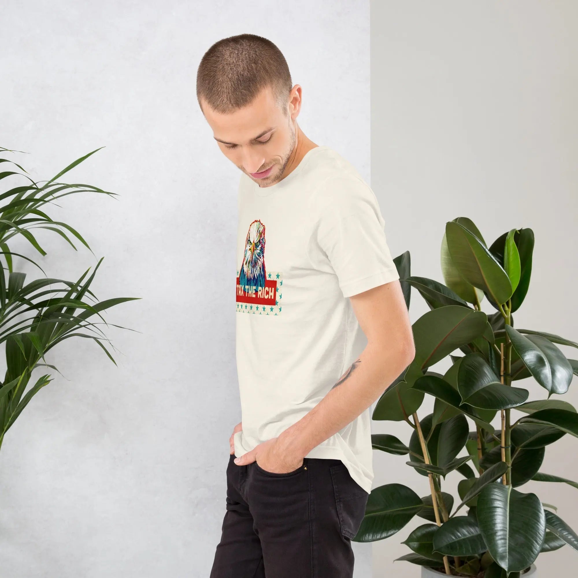 Men's Tax the Rich Tee Shirt