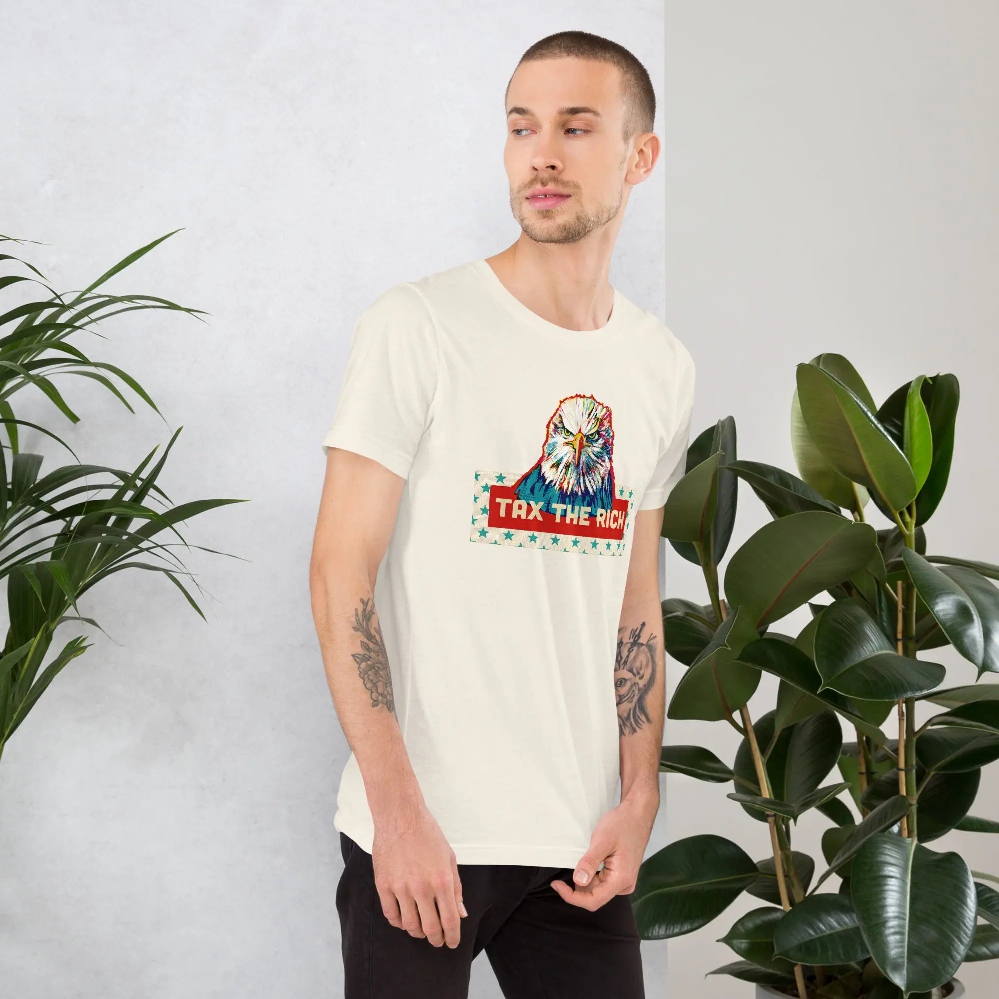 Men's Tax the Rich Tee Shirt